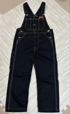 UNIVERSAL OVERALLオーバーオール ブラック　丈直し済