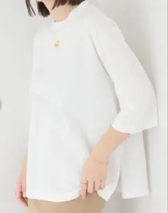 MANOF/マノフ　ROUND SLEEVE BASIC T-SHIRT