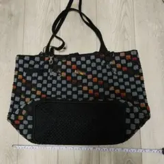 ニット編み トートバッグ マルチカラー