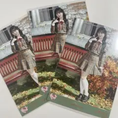 山本杏奈 ラブソングに襲われる生写真3枚セット