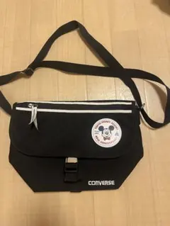新品　ディズニーCONVERSE ミッキー刺繍 ショルダーバッグ