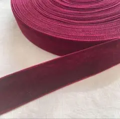 ベルベットリボン　25㎜　1m