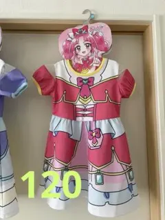 名探偵プリキュア　なりきりワンピース　キュアミスティク　120