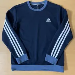 adidas ネイビー トレーナー 3本ライン