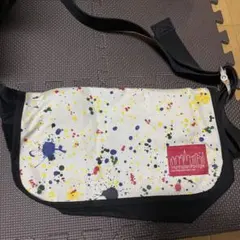 Manhattan Portage メッセンジャーバッグ スプラッター