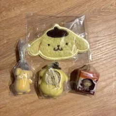ポムポムプリン　ガチャガチャ　まとめ売り　4点セット