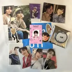 Straykids アイエン　I.N トレカ　刺繍ネーム　DOiT 封入ほか