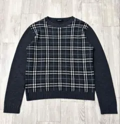 BURBERRY BLACK LABEL 長袖　ニット