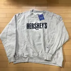 HERSHEY'S リバースウィーブ チャンピオン パーカー タタキタグ 単色
