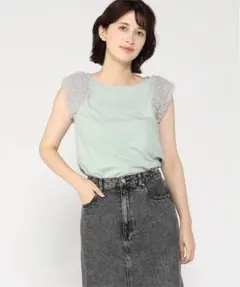 ノエラ NOELA チュールショルダーカットソーのサムネイル