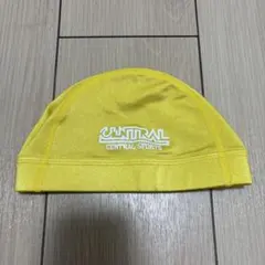 セントラル　黄色スイミングキャップ（帽子）M