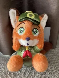 ズートピア　ニック　KIRAME ぬいぐるみキーチェーン　ディズニーストア