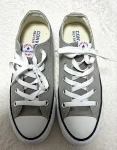 CONVERSE グレー スニーカー23.0㎝