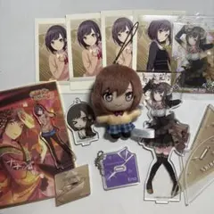 東雲絵名 まとめ売り 色紙 ぷちぬい アクスタ チェキ ウエハース