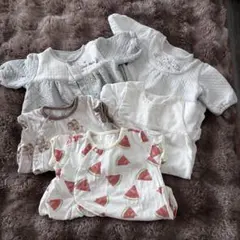 ベビーロンパース　新生児　まとめ売　birthday aprèslescours