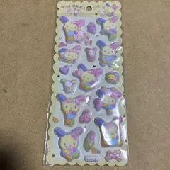 うさはな♥︎もちもちマシュマロシール♥︎ぷくぷくシール マ