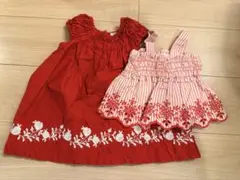 baby GAP ベビー ワンピース・ビスチェ 2点セット 12-18ヶ月のサムネイル