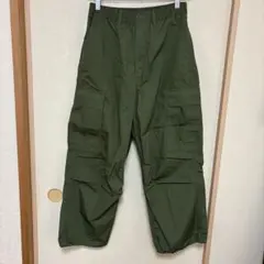 オリーブグリーン カーゴパンツS