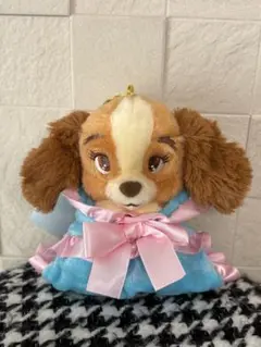 わんわん物語　レディ　ぬいぐるみキーホルダー　Mellow Hug　ディズニー