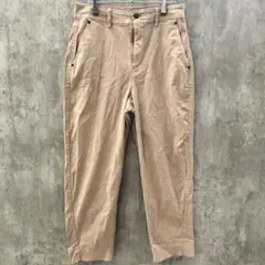 良品 Gap ギャップ 6 テーパードパンツ カジュアル シンプル 綿 ベージュ