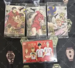 ハイキュー!! ゴミ捨て場の決戦 ウエハース 音駒 海 夜久 リエーフ