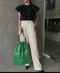 アメリ ヴィンテージ STRIPE SLIM STRAIGHT PANTSのサムネイル