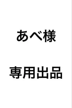 あべ様専用出品