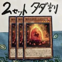 遊戯王 魔救の奇石レオナイト 3枚セット 2セットタダ割☆ギム Edbssnn