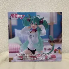 初音ミク Desktop Cute フィギュア 猫耳Tシャツver.のサムネイル