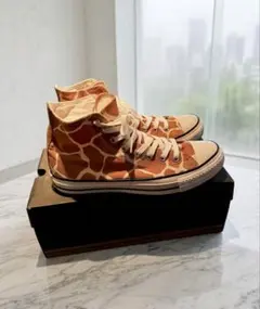 【新品未着用】完売品 コンバース ジラフ柄 26.5cm USオリジネーター