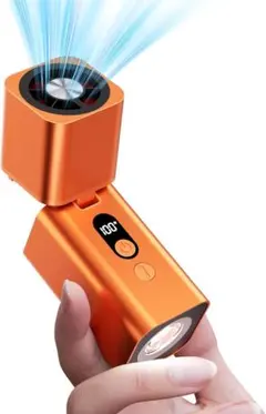 チタン合金 ハンディファン　3000mAh　25dB静音 BLDCモーターのサムネイル