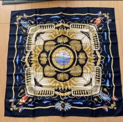 【正規品】HERMÈS エルメス カレ90 RAILING 大判スカーフ