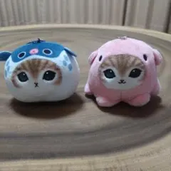 モフサンド海の生き物にゃんおかおマスコット2種　　 mofusand