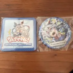 ウマ娘　タマモクロス　缶バッジ
