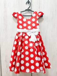 ミニーちゃん　ワンピース　120cm