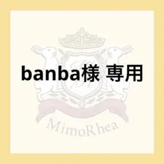 banba様 専用
