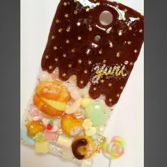 YURI様♡専用スイーツデコ　スマホケース