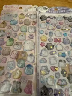 うるちゅるPOP SEAL オバケーヌ　2種セット