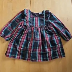 GAP ベビー チェック柄ワンピースのサムネイル