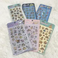 ディズニープリンセス プーさんスヌーピートムとジェリーぷくぷくシール 6枚硬い