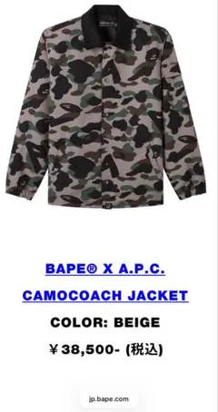 Pachman COBB JACKET 36 新品未使タグ付き　パハマン COBB JACKET