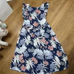 ROYAL PARTY / 花柄 セットアップ ワイドパンツ 上下セット