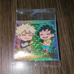 僕のヒーローアカデミア　シールウエハース　爆豪勝己　緑谷出久　シール