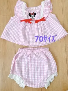 【Disney baby】ミニーちゃんセットアップ