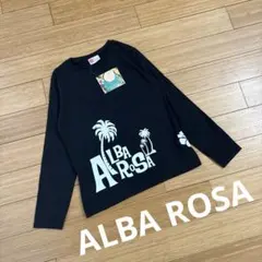 Y2K 当時物レア アルバローザ 升目 カットソー 平成ギャルALBA ROSA