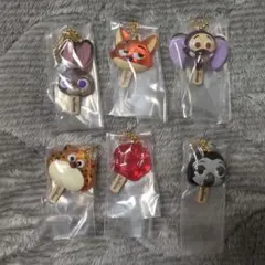 ズートピア アイスキャンディチャーム 全6種コンプリートセット