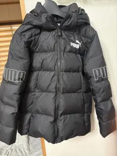 PUMA ブラック ダウンコート ADサイズ
