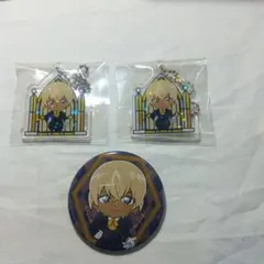 コナンカフェ2025 安室透　アクリルスタンド＆缶バッジセット