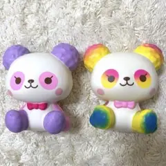 ブルーム スクイーズ コットンキャンディ パンダ 2個セット