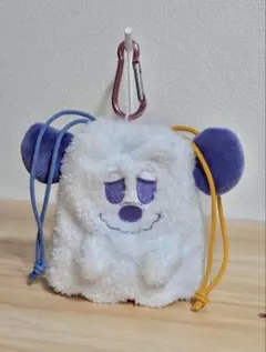 ディズニーストア ハロウィン ぬいぐるみ風 カラビナ付き ミニポーチ